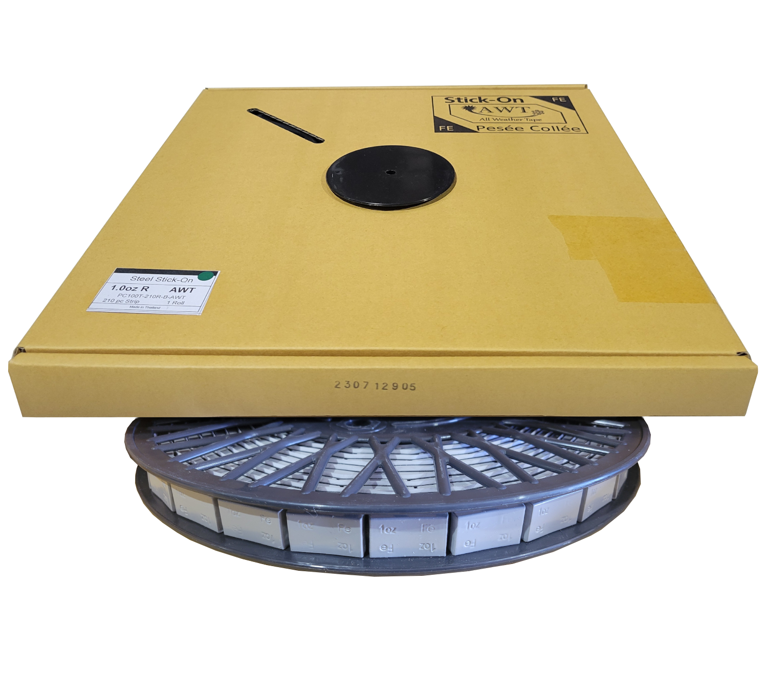 Stick-On Rolls of Wheel Weights